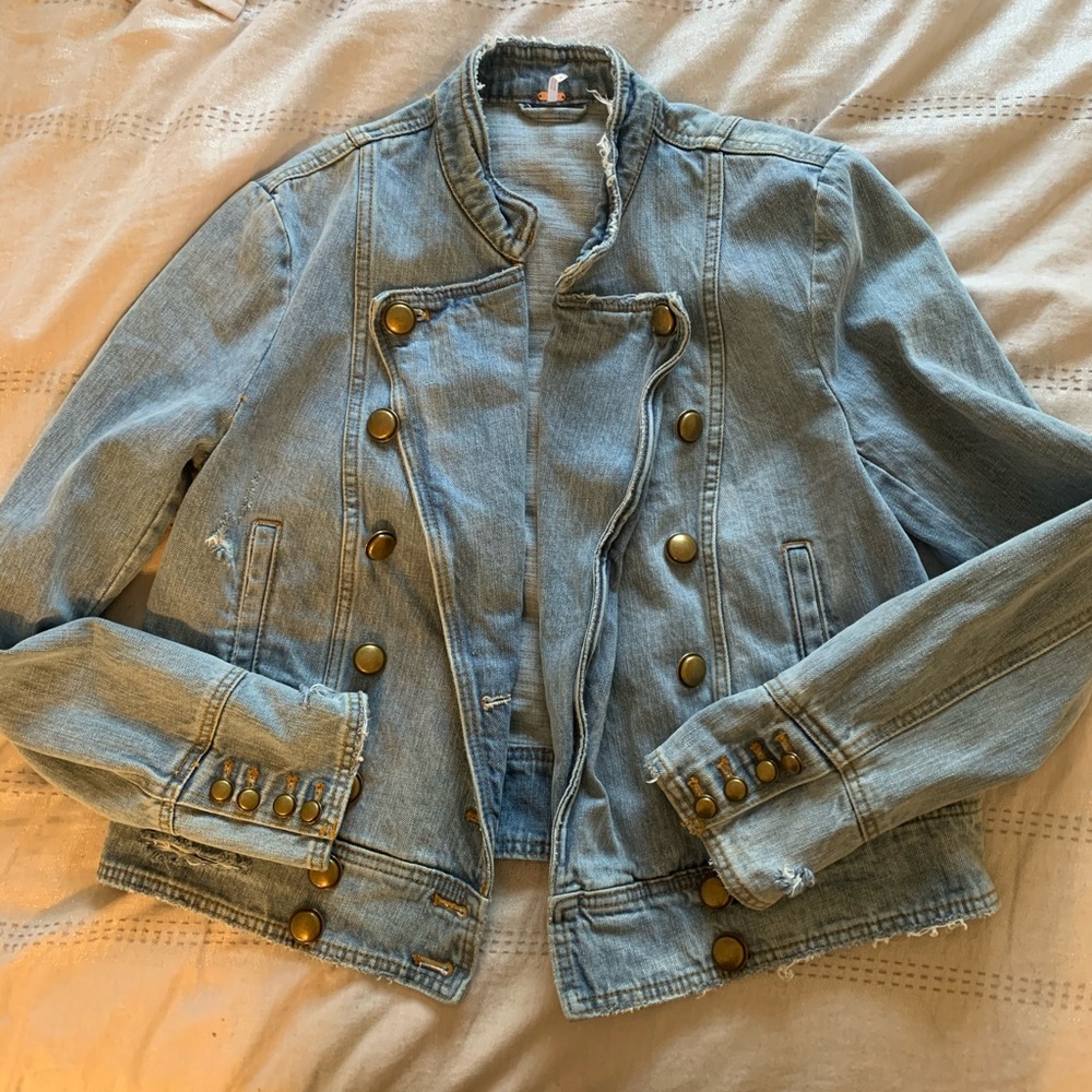 Free People Denim Jacket/Blazer